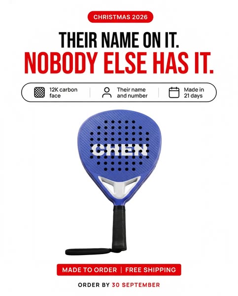 His name. Your Christmas idea.