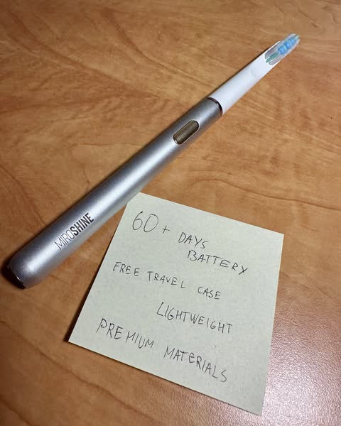 Why has your toothbrush never upgraded?