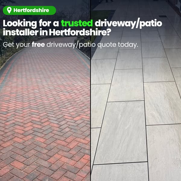 Get Your Free Driveway/Patio Quote