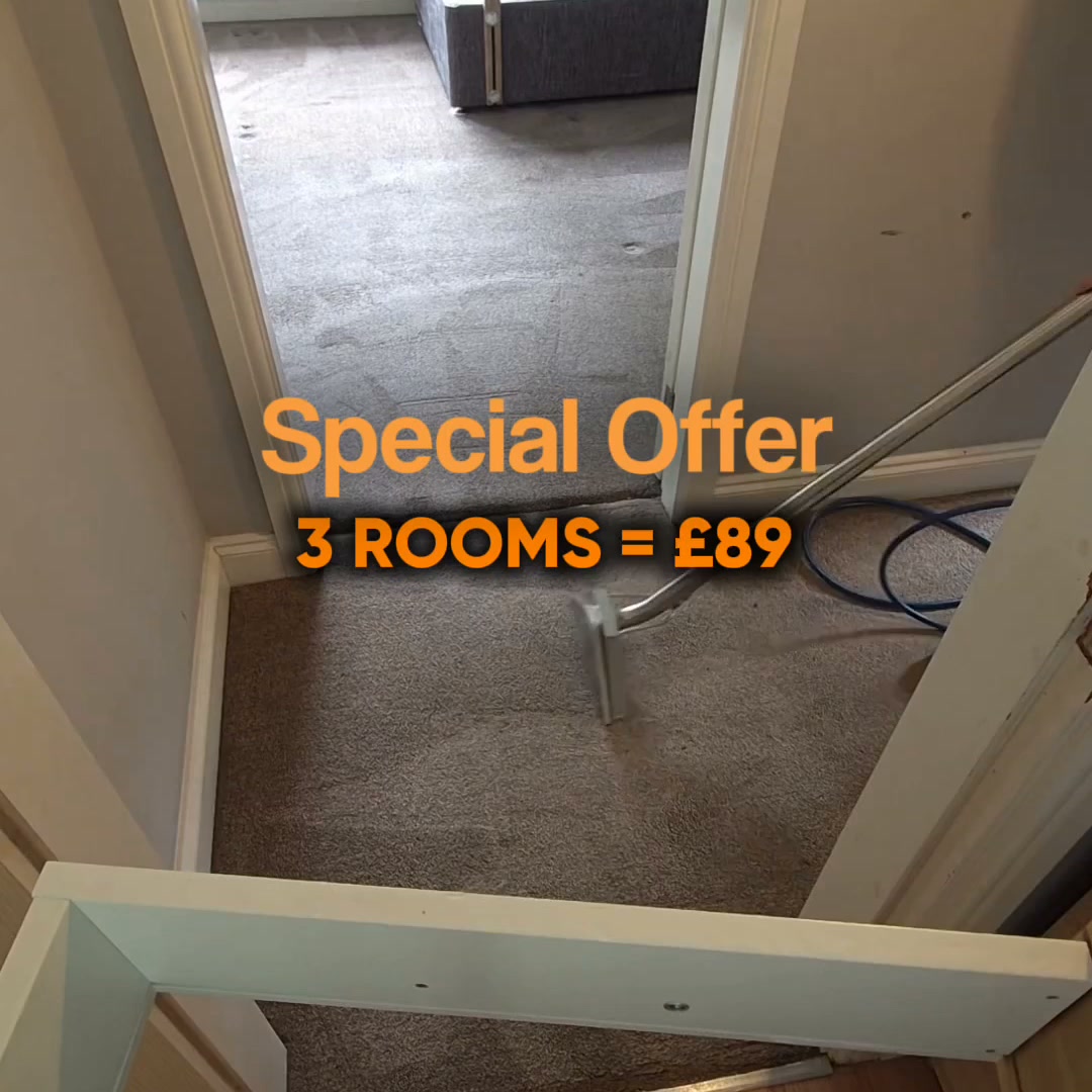 3 Rooms – Now Only £89 | September Special!