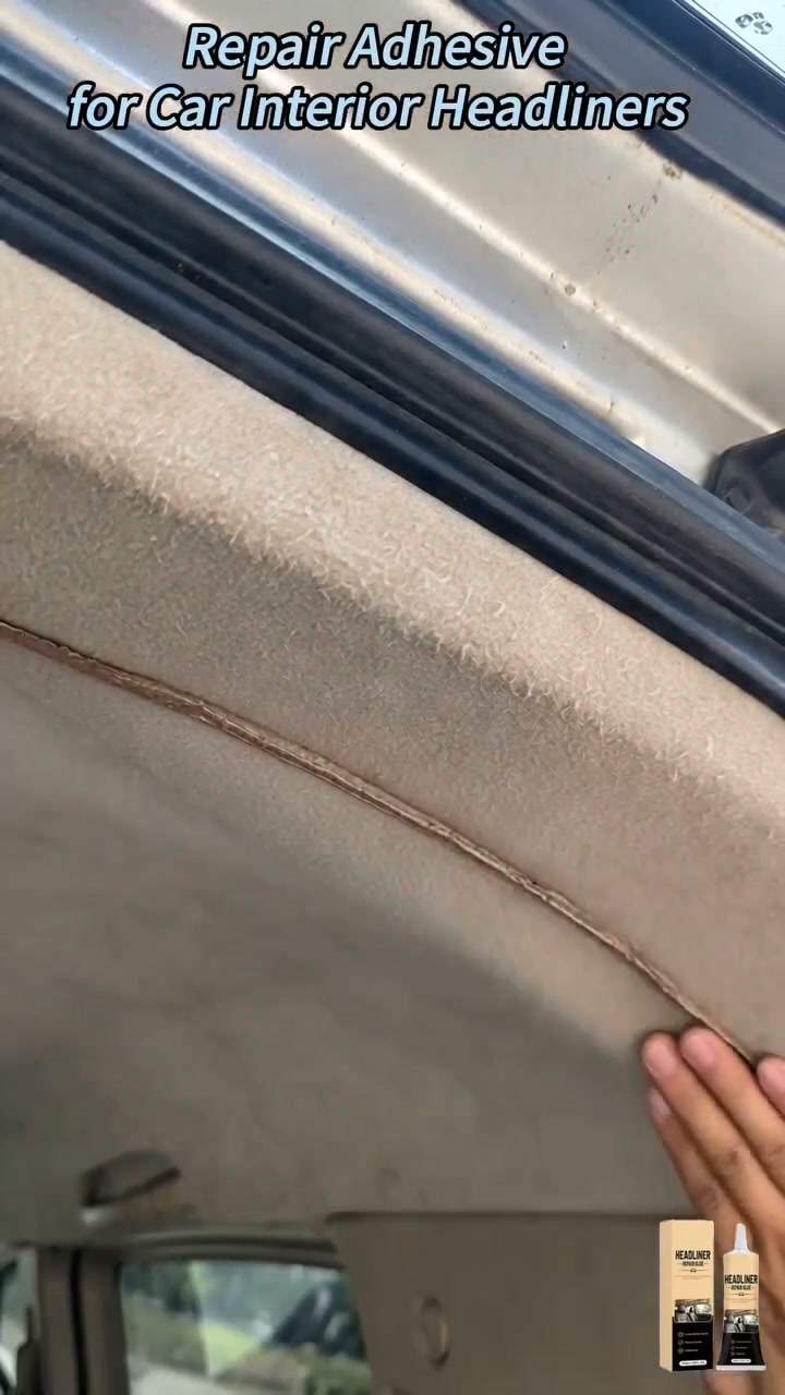 Watch That Sagging Headliner Disappear