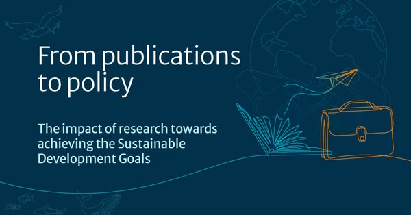 How SDG research drives policy