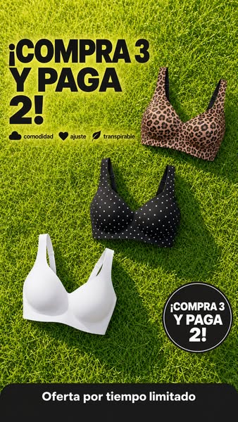 Ahora mismo: Compra 3 y paga 2