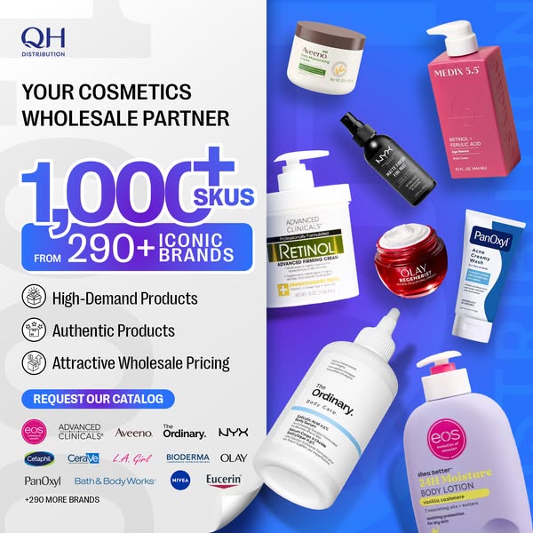 Over 1,000 SKUs | Authentic Products | Attractive Wholesale Pricing