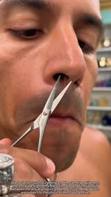Painless Manual Nose Hair Trimmer｜360° Smooth Cutting For A Polished Look