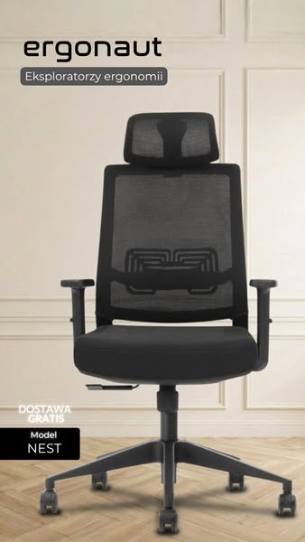 To nie jest fotel. To Twoje 8 godzin dziennie - ERGONAUT