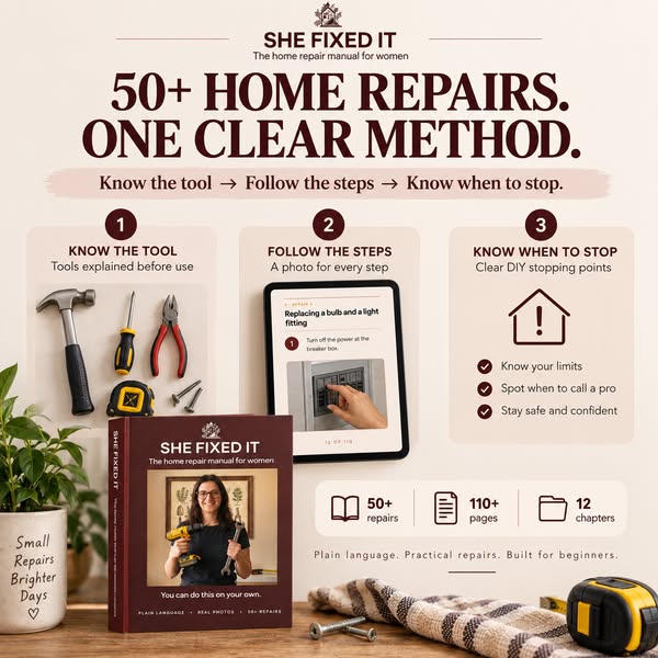 HOME REPAIR MANUAL FOR WOMEN