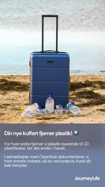 Din nye kuffert fjerner plastik fra naturen