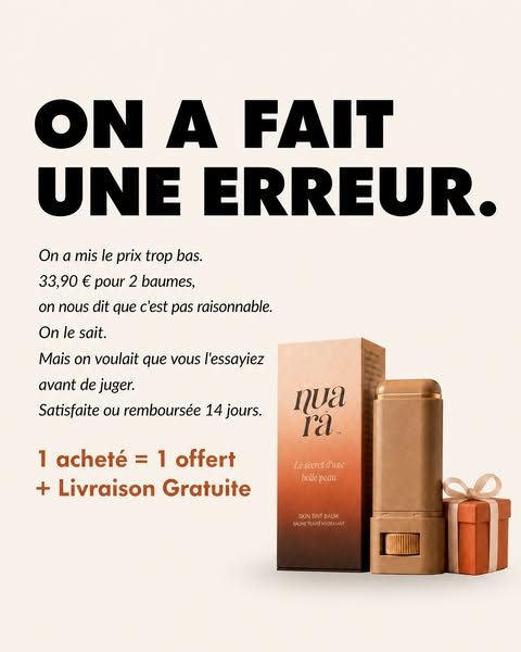 Celle qui a arrêté le fond de teint ne reviendra pas en arrière