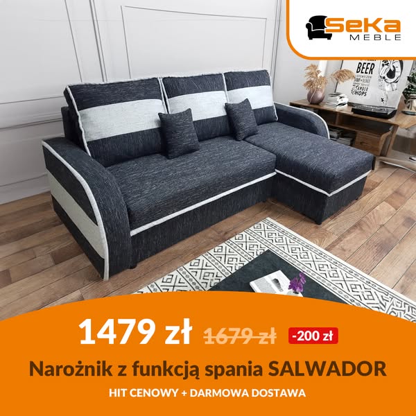 Narożnik Salwador tylko za 1479 zł - HIT CENOWY