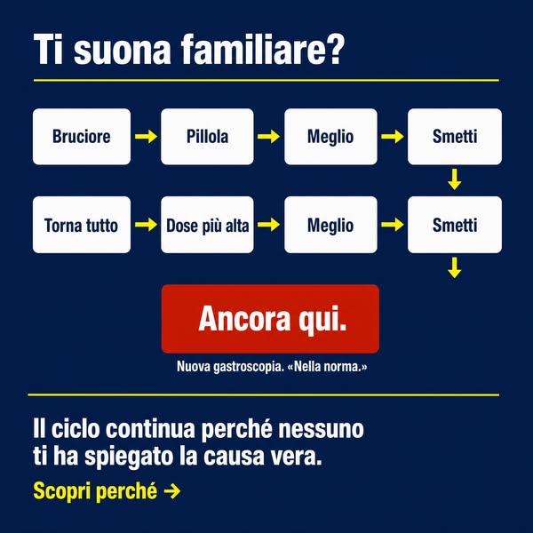 IL TUO STOMACO NON PRODUCE TROPPO ACIDO