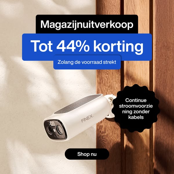 MAGAZIJN OPRUIMING: Tot 44% korting op alles