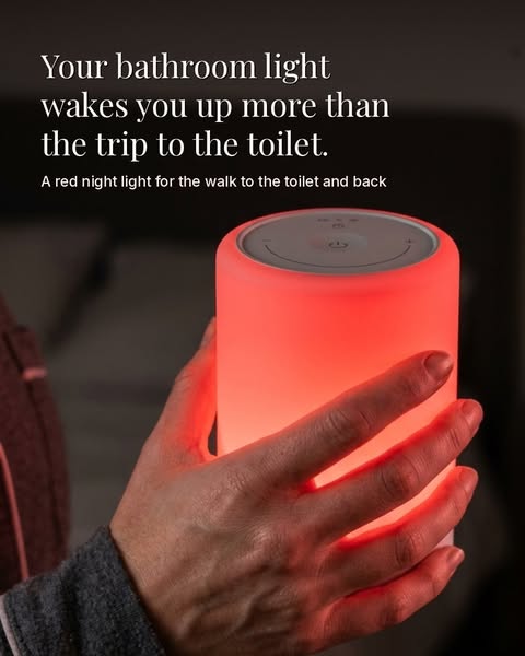 Enough light to find the toilet. Not enough to wake the house.