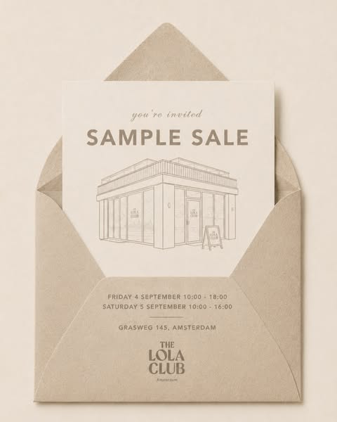 The Lola Club Sample Sale | Amsterdam.
