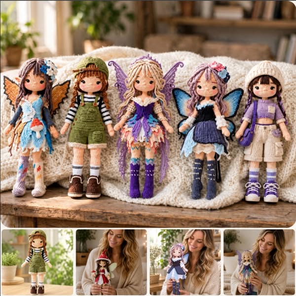 5 Magical Fairy Crochet Patterns