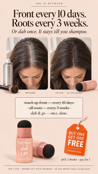 Your hairdresser's brush trick. Finished.