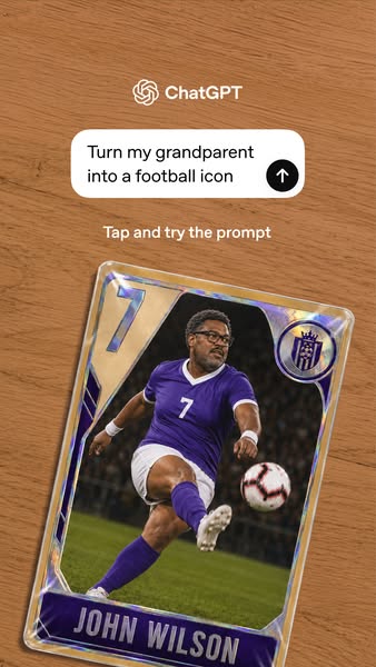 Tap and try the prompt
