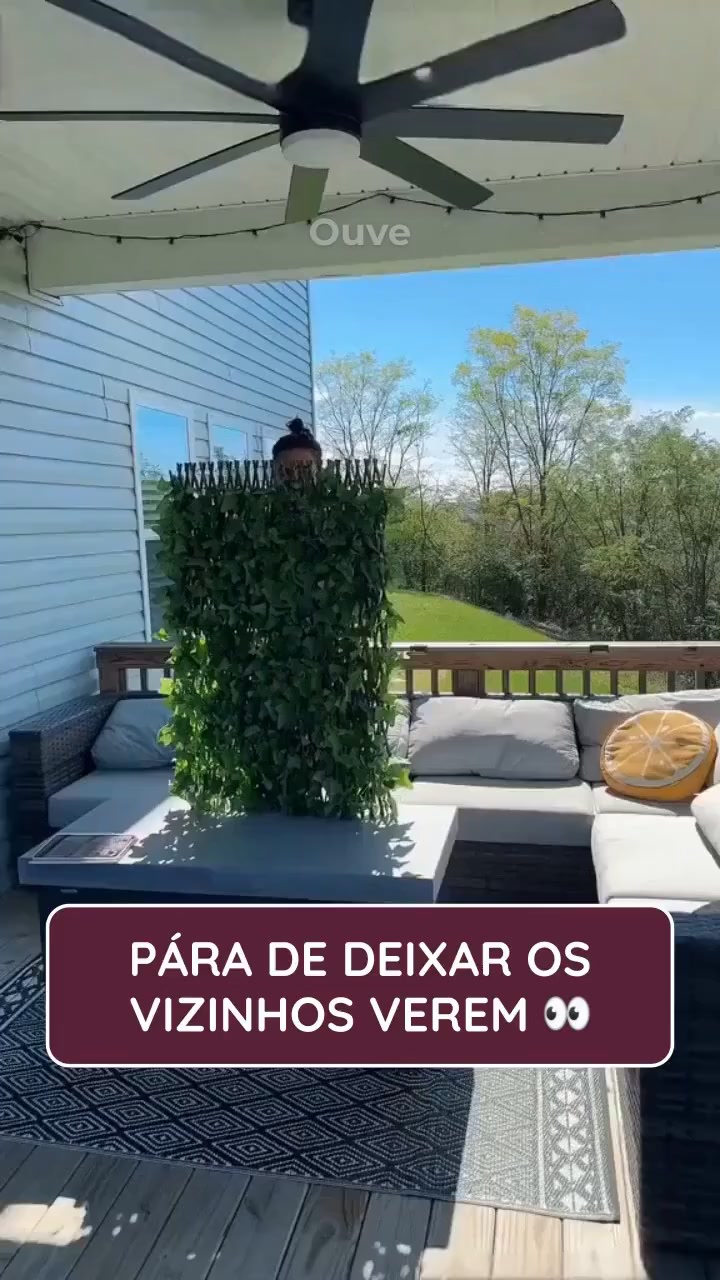 Cerca de jardim realista