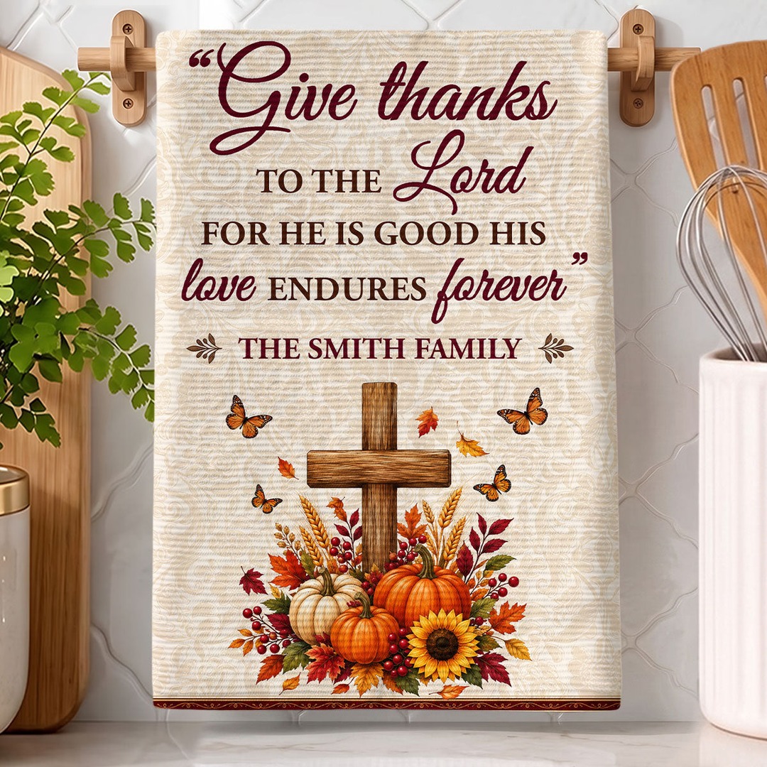 Personalized Kitchen Towel