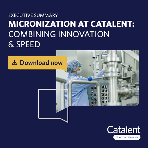 Catalent Micronization Services