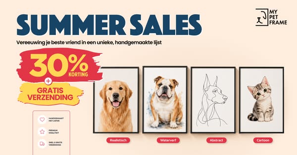 Zomersale – 30% Korting