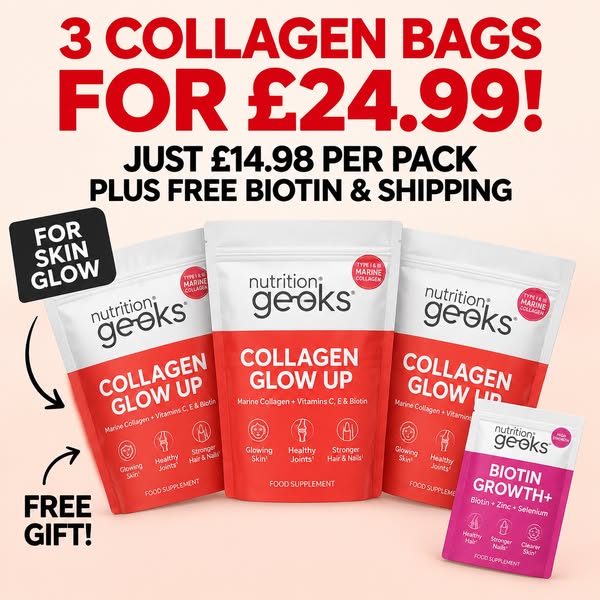 Special Deal: 3 Packs for £24.99 + FREE Biotin Boost