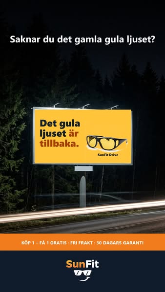 Glasögon för mörkerkörning