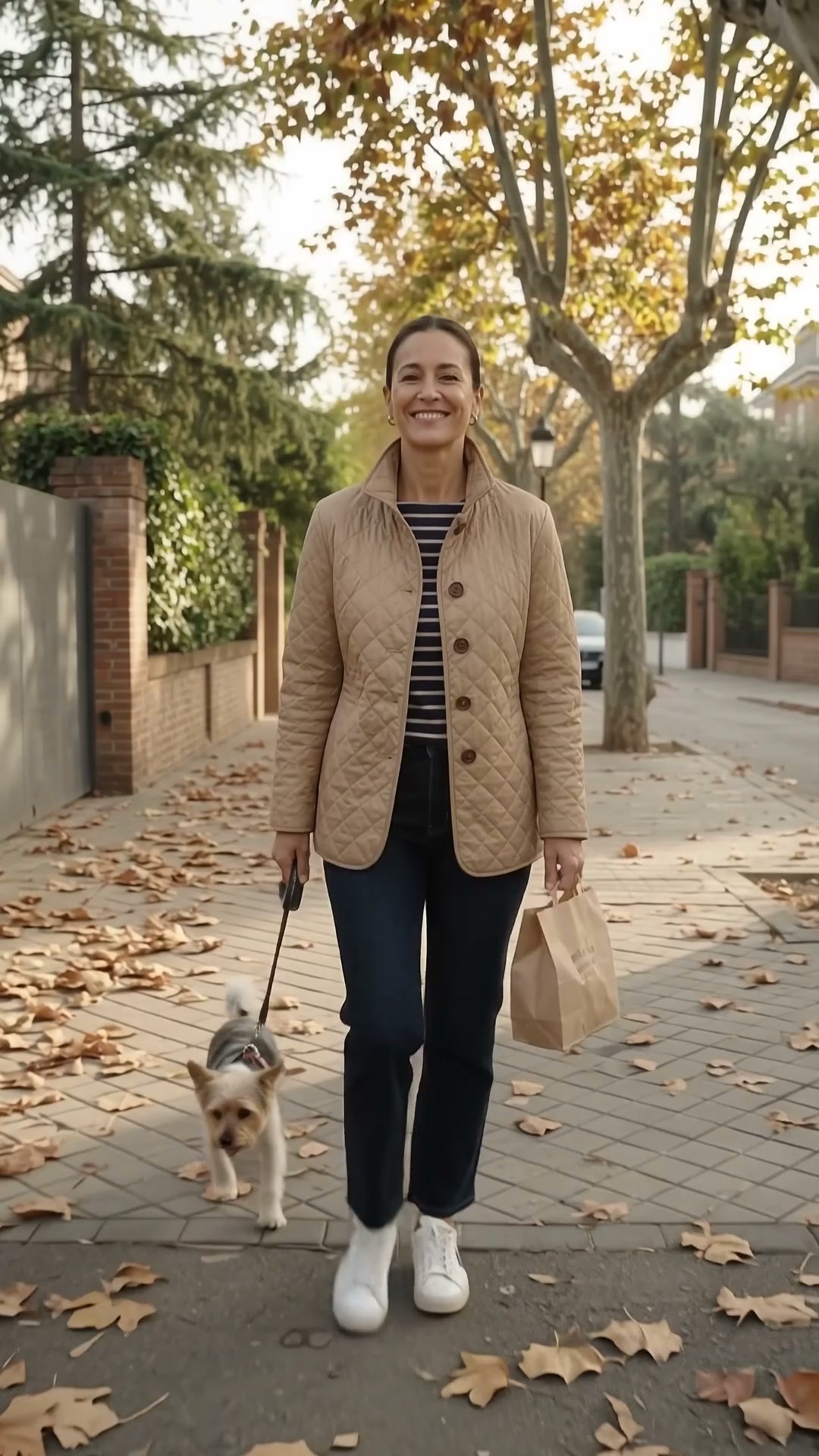 La chaqueta acolchada que pega con todo