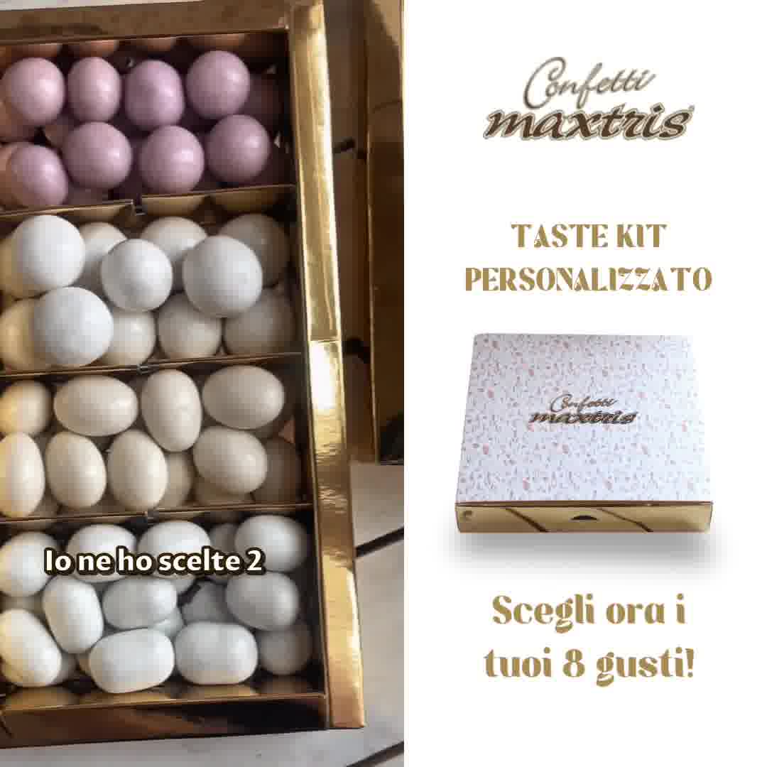 Assaggiali prima di ordinare i confetti per il tuo evento