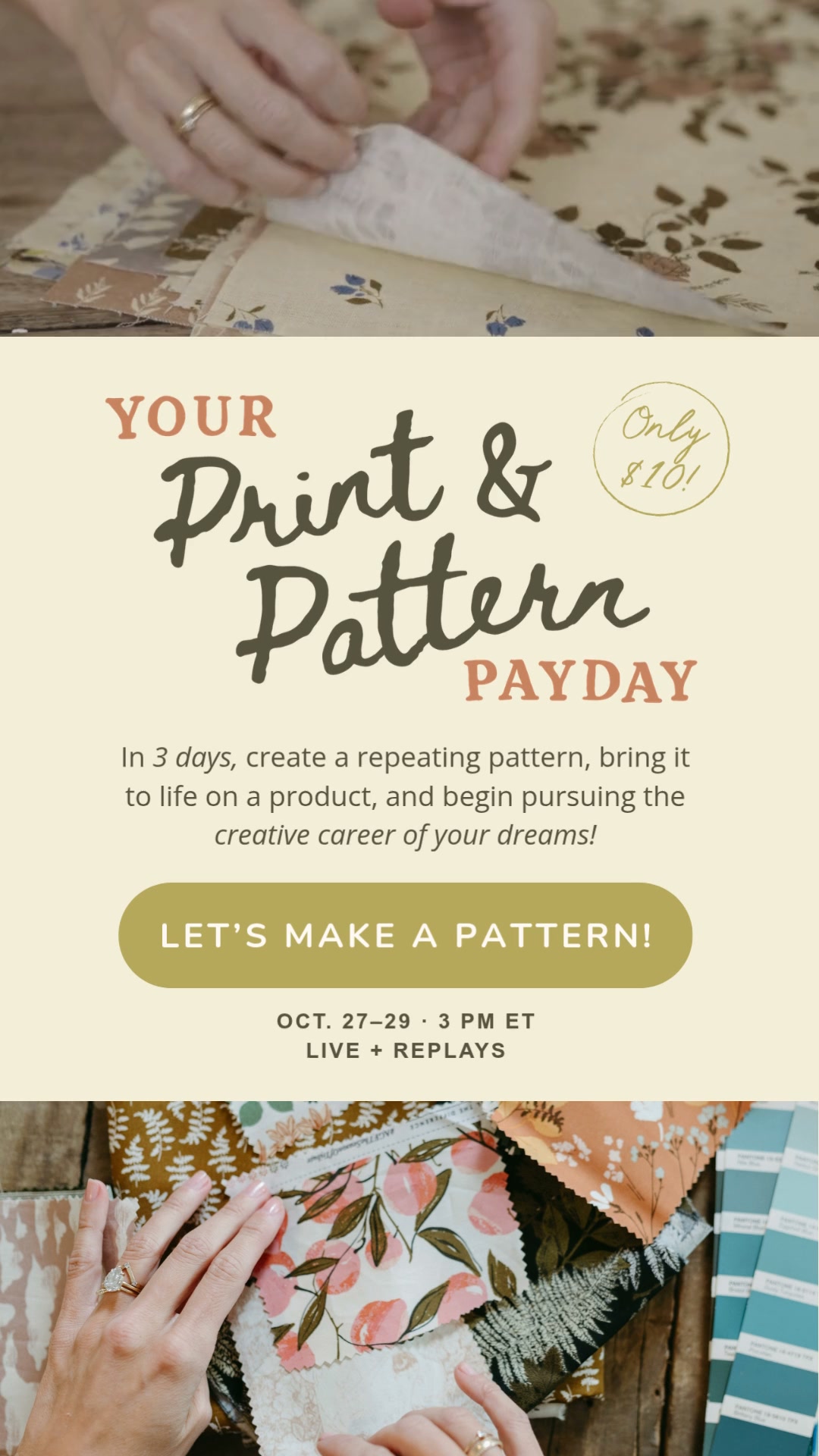 Save Your Seat For Just $10!