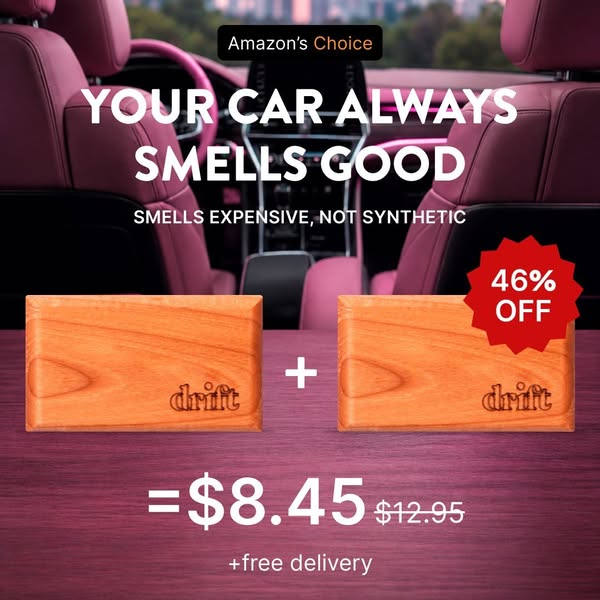 Wood Car Freshener