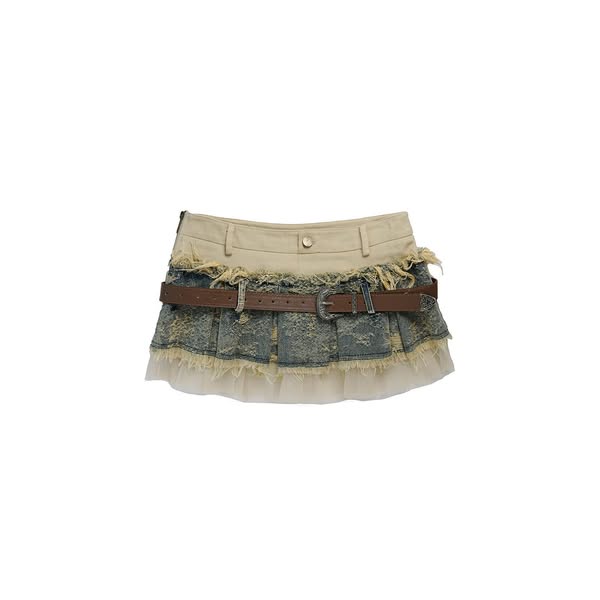 CestNous｜2024SS Club Escape Pleated Skirt