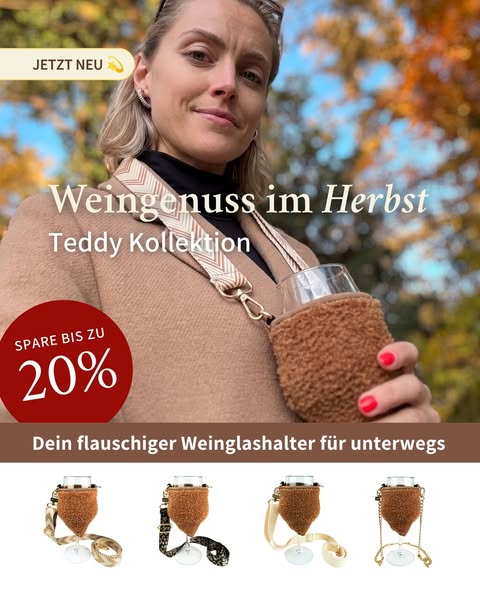 Weingenuss to go - kuschelig & hands-free