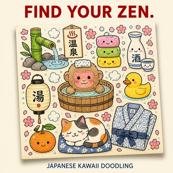 Learn The Art Of Japanese Kawaii Doodling