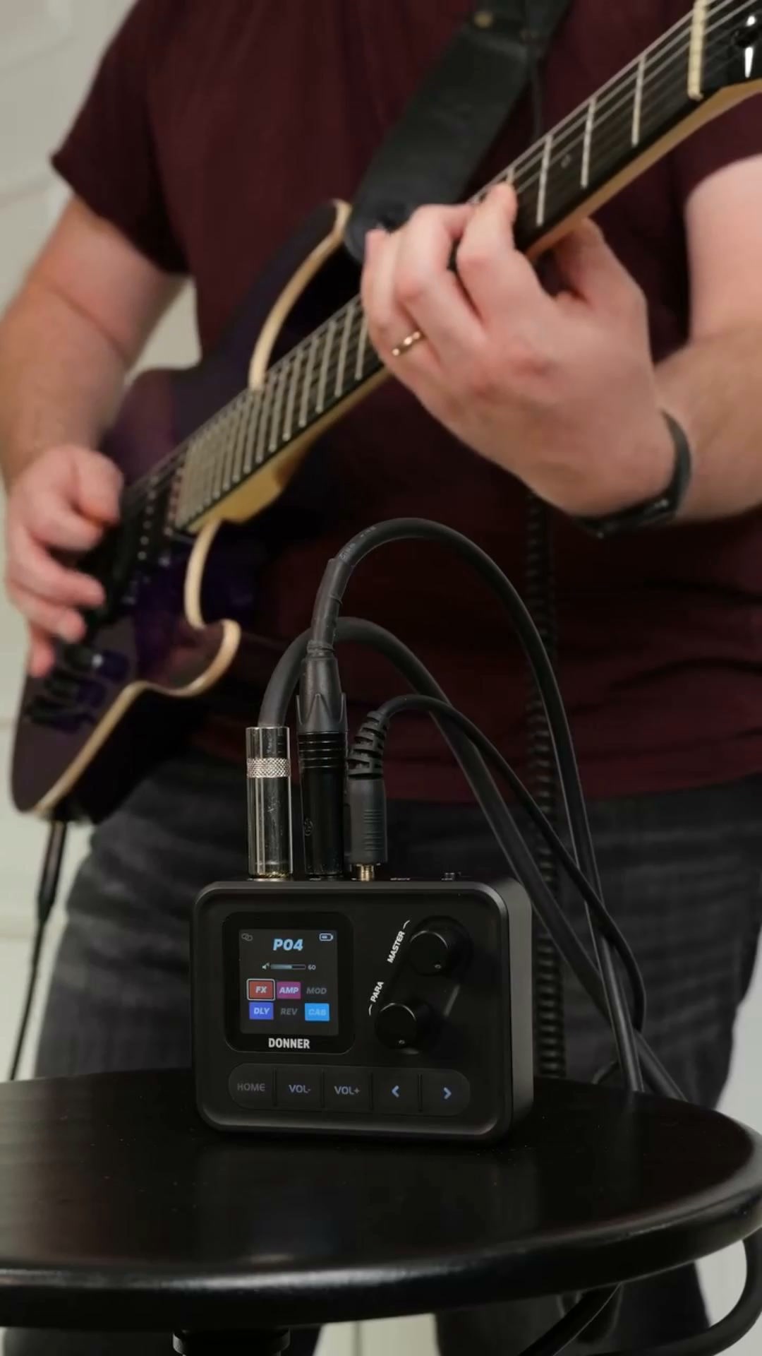 80 Guitar Tones. Amp Simulation. Fits in Your Pocket.