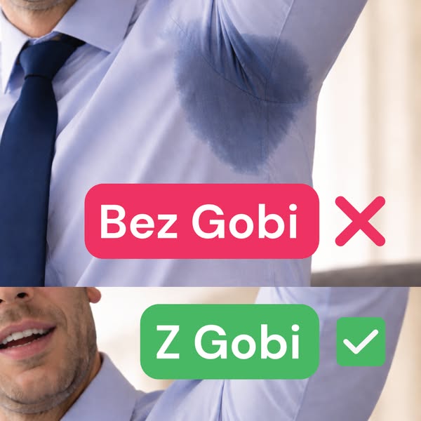 Koniec z plamami potu