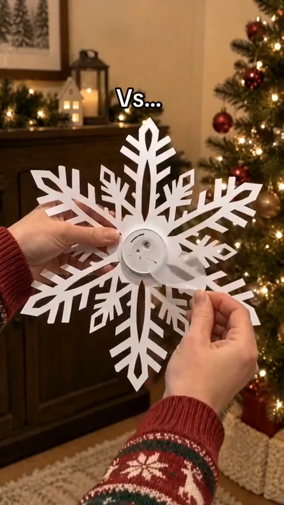 LAST DAY SALE ￡5.99!!50K+ SOLD!Glowing Snowflake Night Light Wall Stickers