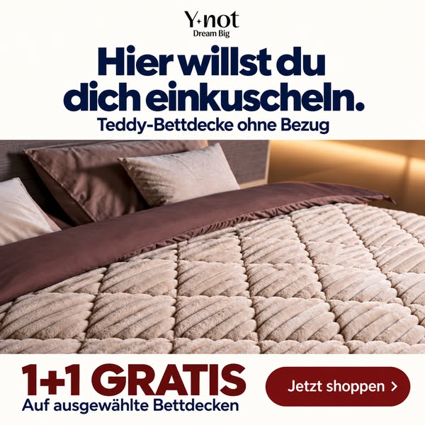 Kuschelig weich – jetzt 1+1 GRATIS