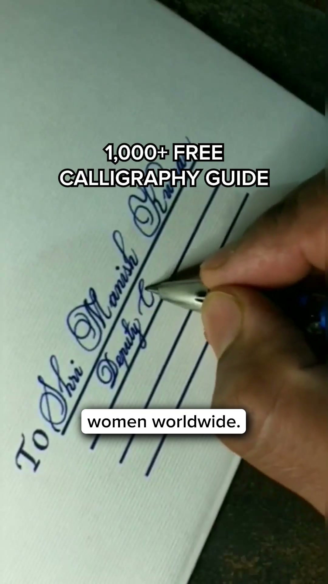 Free Calligraphy Techniques Guide
