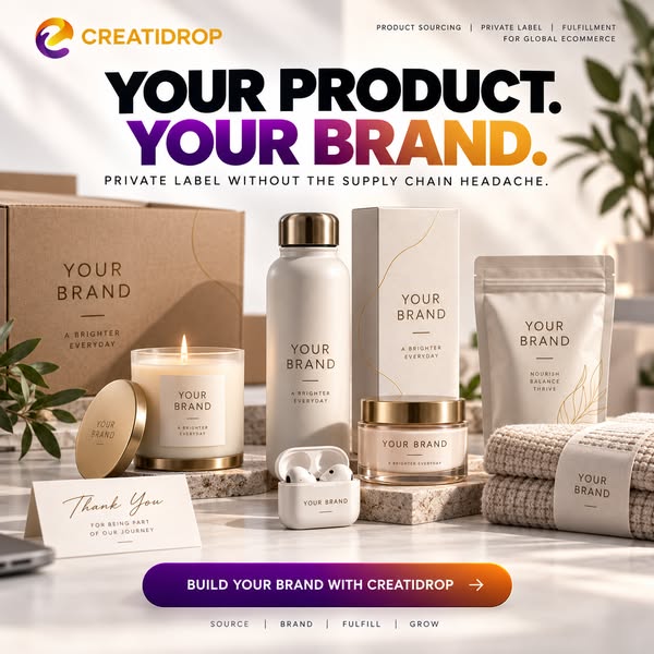 Build Your Own Brand with CreatiDrop