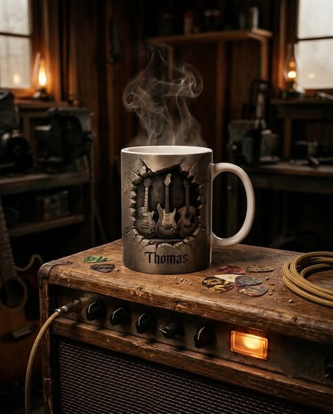 Musik Ist Die Seele Des Lebens – Personalisiertes Geschenk | Tasse Für
