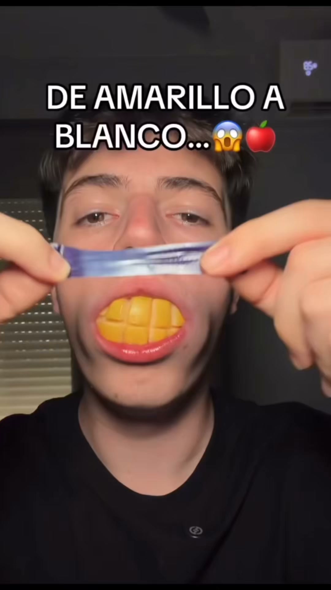 Sus dientes pasaron de amarillos a blancos. Y la prueba es brutal.