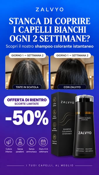 Clicca qui e ordina Zalvyo con il 50% di SCONTO — offerta limitata