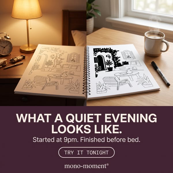 What A Quiet Evening Looks Like