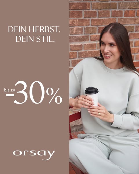 DEIN HERBST. DEIN STIL. BIS ZU -30%