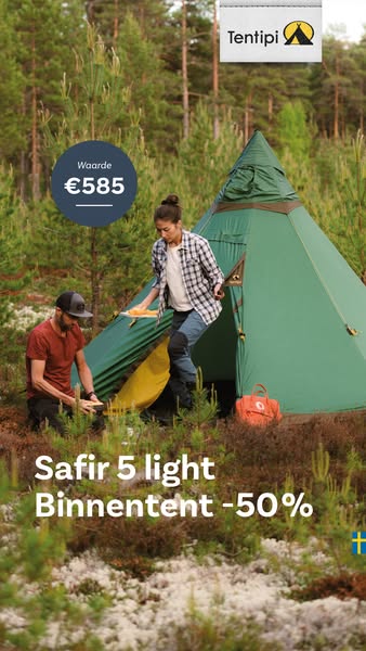 SAFIR 5 light – Een lichtere tent voor avonturen het hele jaar door