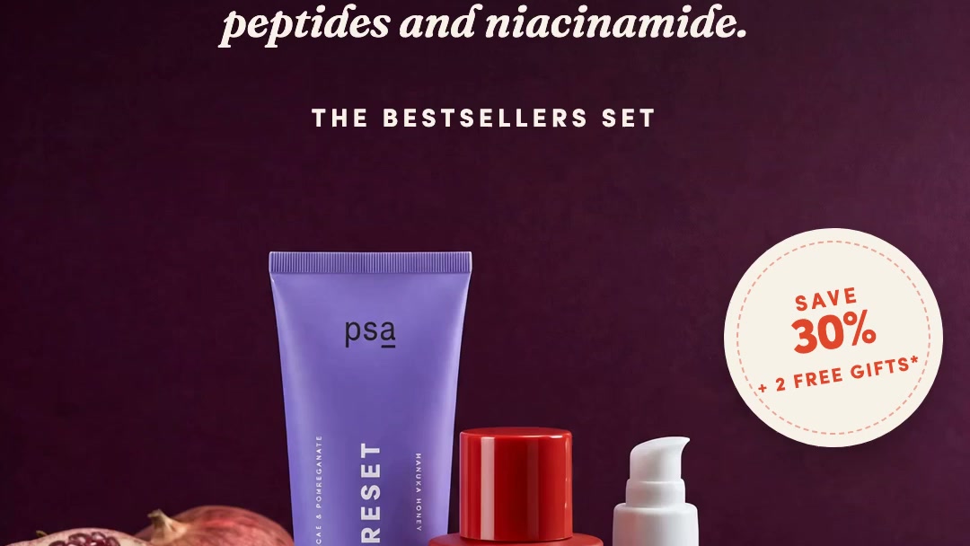 30% OFF + $89 IN FREE FULL-SIZE GIFTS