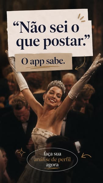 Conteúdo pronto em 30s.