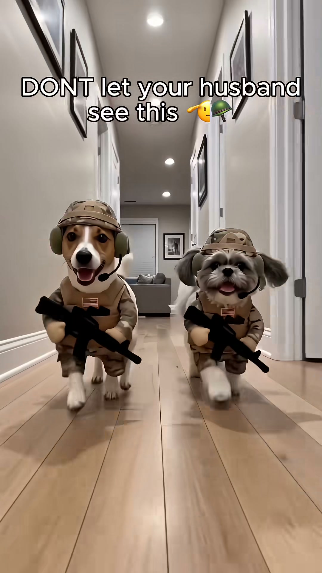PawTrooper™ Dog Soldier Costume – Funny Tactical Pet Outfit - S