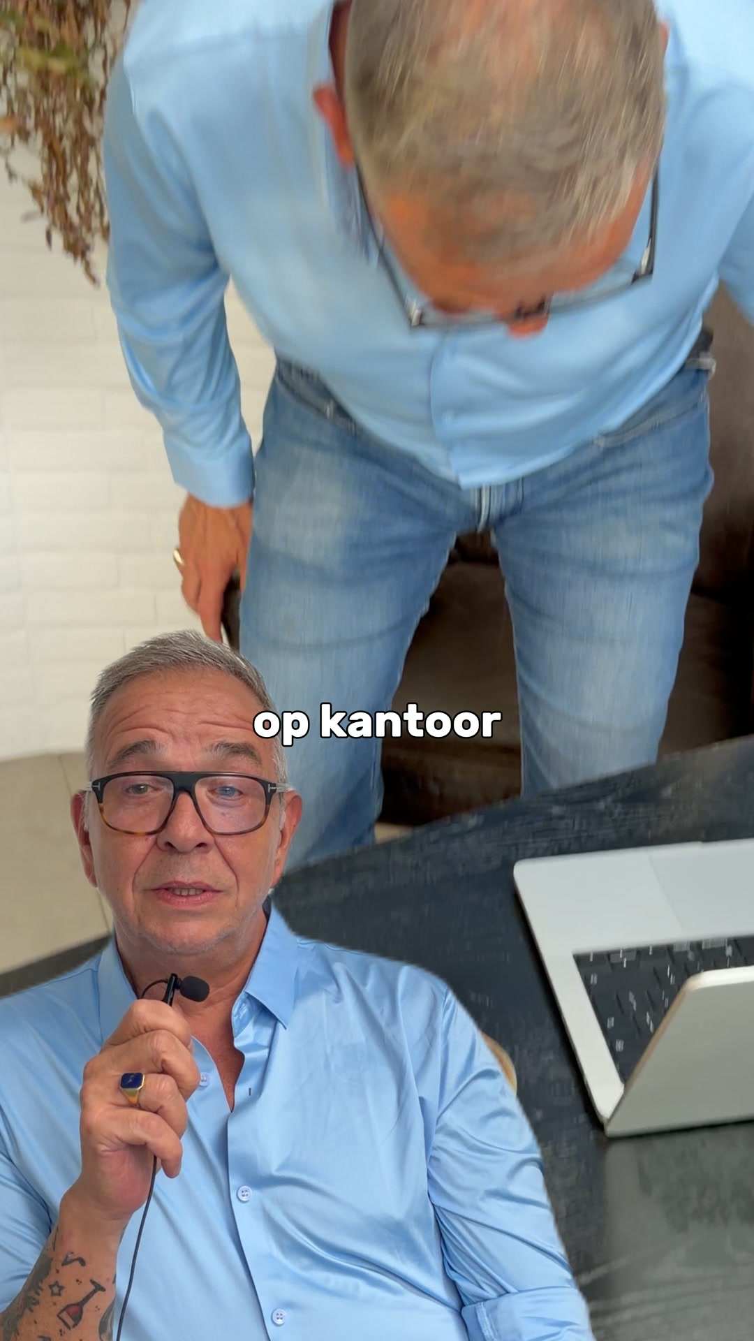 "Ik heb al m'n overhemden vervangen."